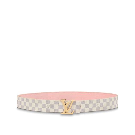 LV Initiales 40mm Reversible Belt Damier Azur 